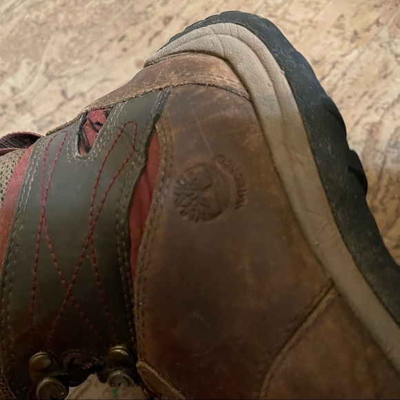 Timberland Norwood Waterproof Brown Leather Outdoor Hiking Boots Womens 9 - Picture 5 of 7